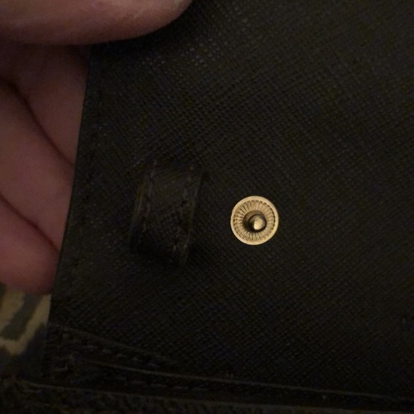 Micheal Kors brown monogrammed wallet phone case wristlet crossbody - Picture 10 of 10